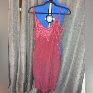 NWT Express Sequin Cocktail Dress Size S